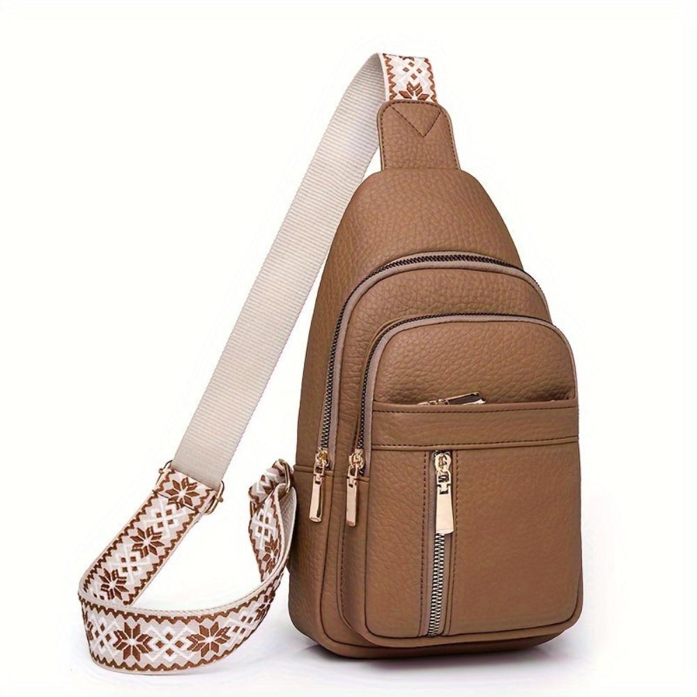 Hazel Vintage Crossbody Bag shown in full-grain leather