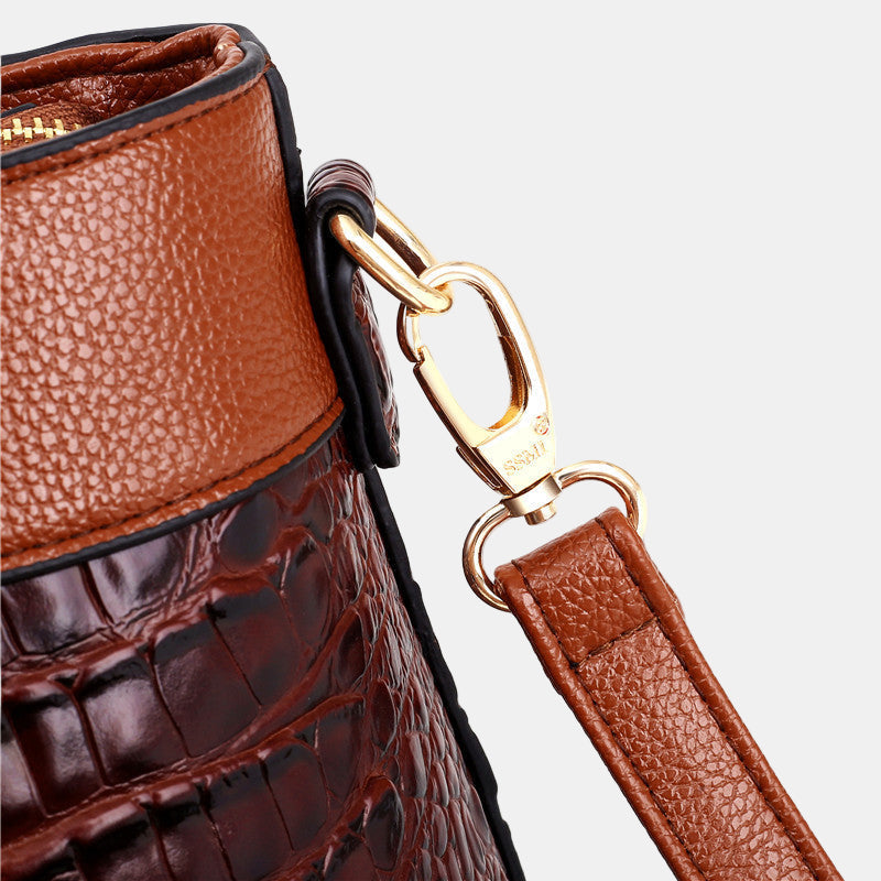 Jaye Crocodile-Pattern Handbag - view 7